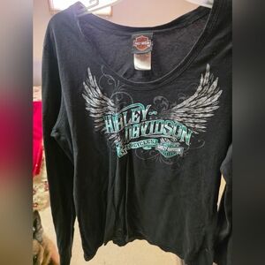 Harley-Davidson Black Graphic Shirt